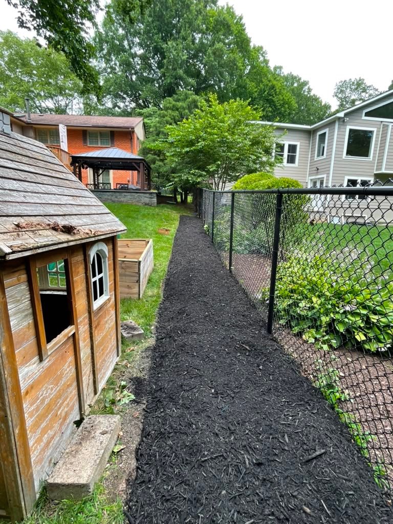 Landscape path installation
